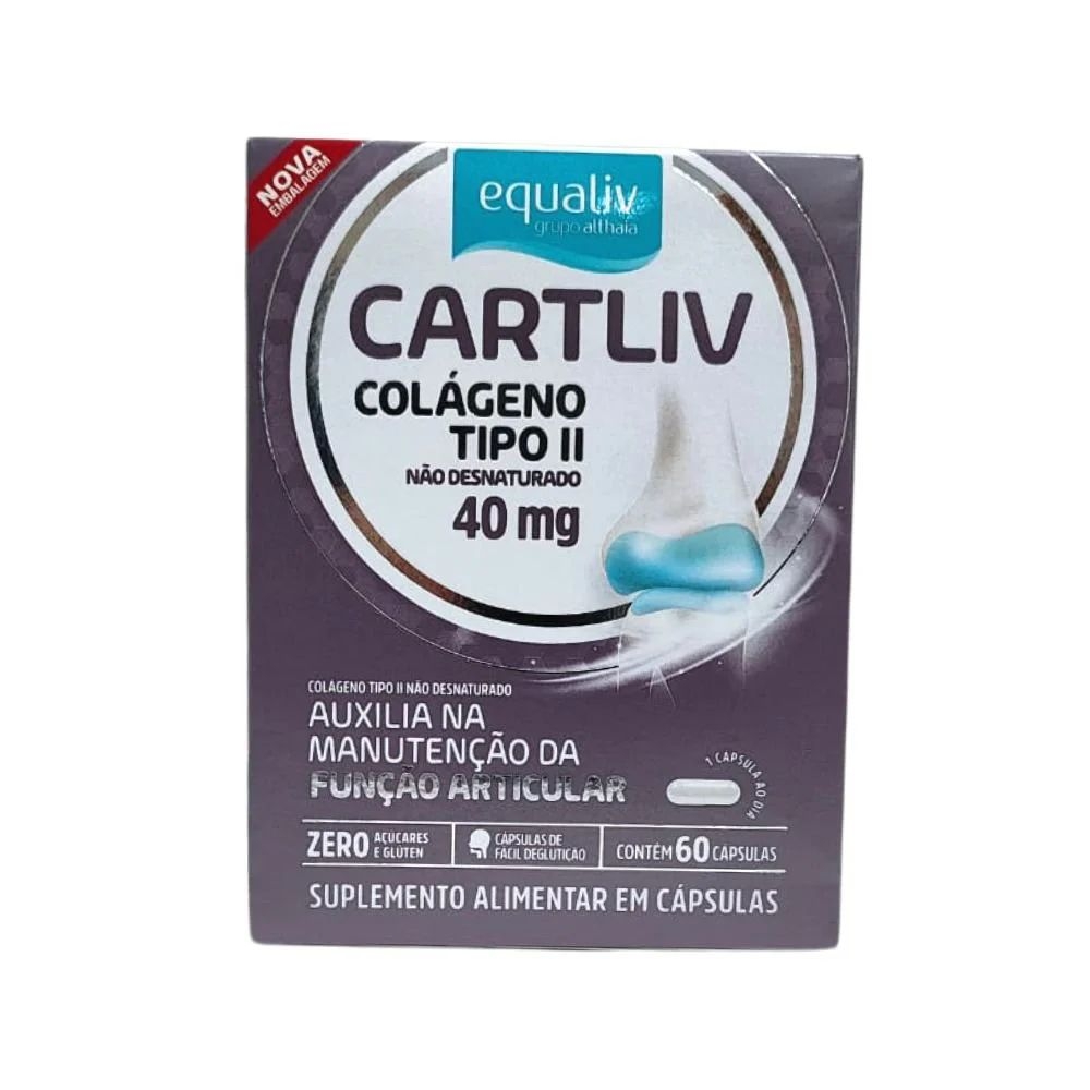 Cartliv caixa com 60 cápsulas