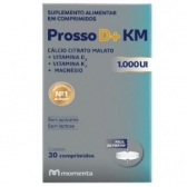 Prosso D+ KM Momenta 1.000UI, caixa com 30 comprimidos