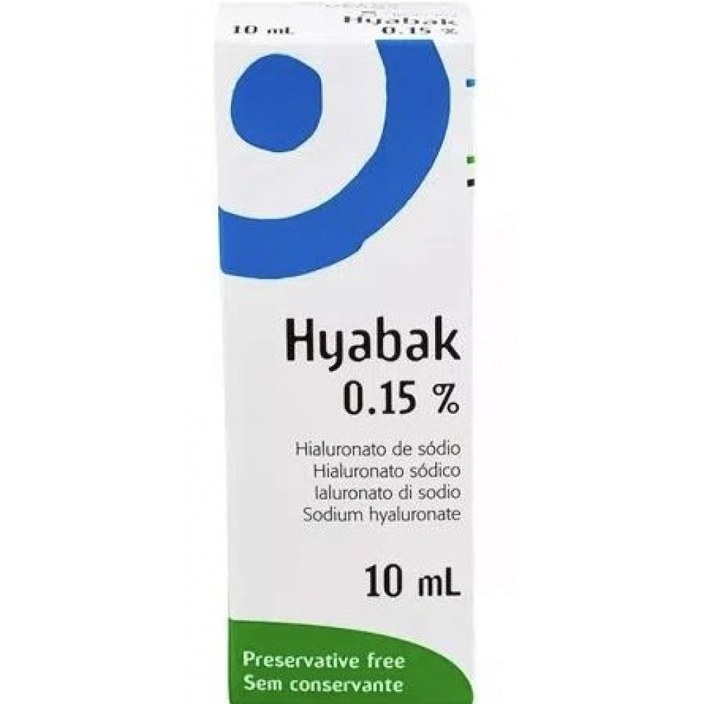 Hyabak Solução Oftámilca 10ml Genom