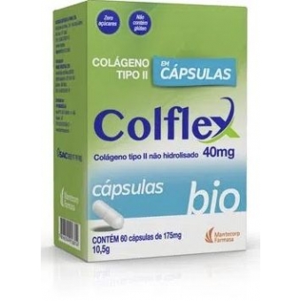 Colflex Bio 40mg 60 Cápsulas Mantecorp