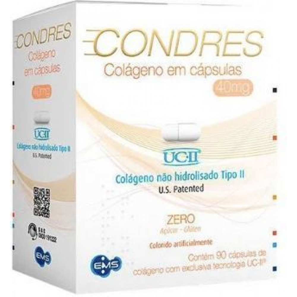 Condres Colágeno Tipo 2 40mg 90 Cápsulas EMS
