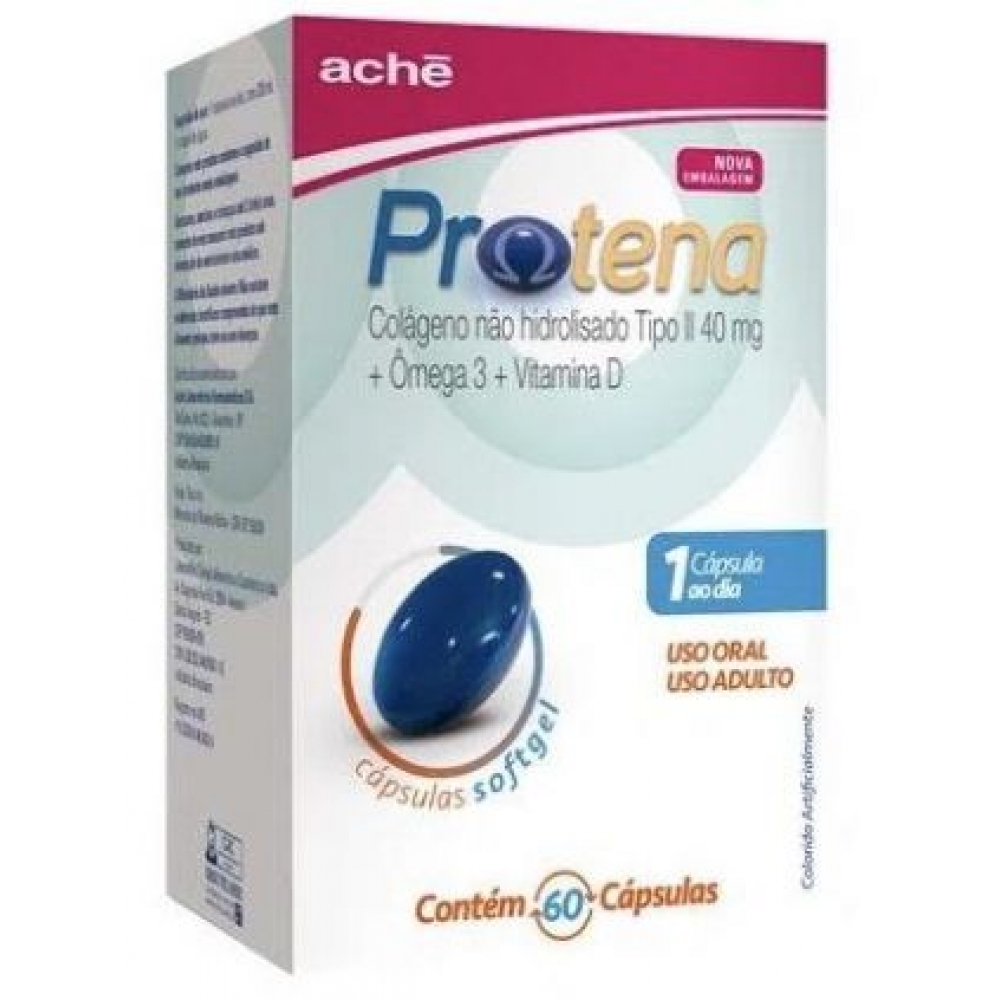 Protena CT Colágeno 60 Cápsulas Aché