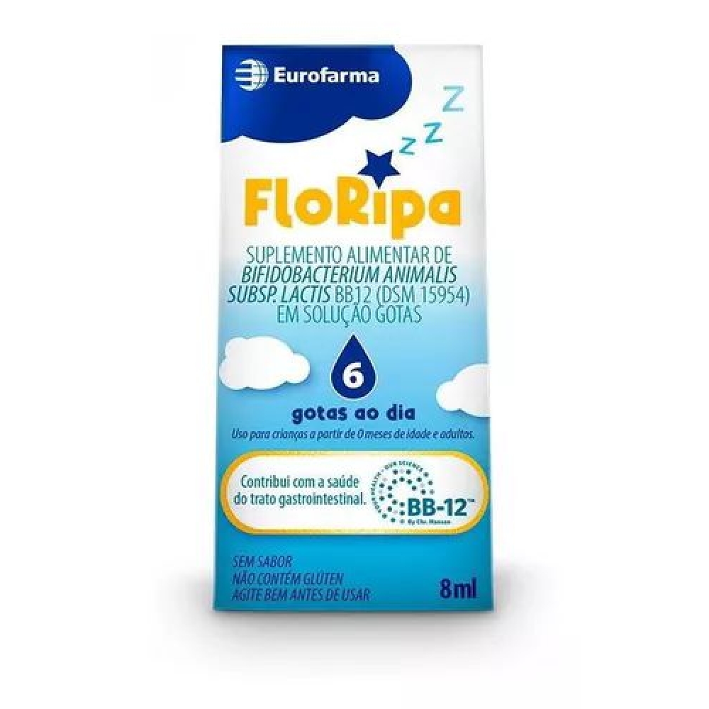 Floripa caixa com 1 frasco gotejador de 8mL